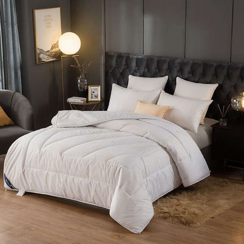 百丽安娜  秋冬新款纯新保暖羊毛被