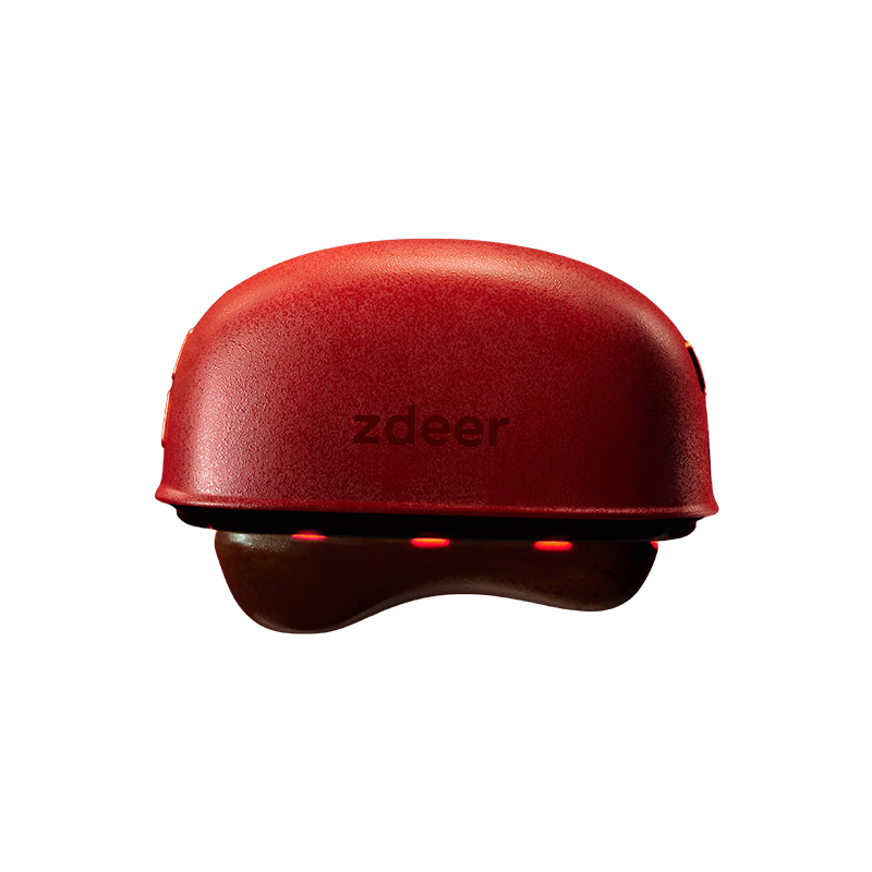 左点  砭石按摩器故宫联名款红砭石ZD-JS0502