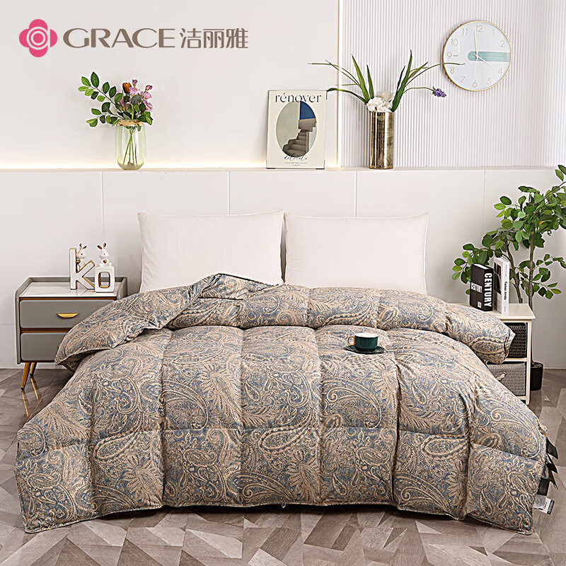 洁丽雅  波尔斯羽绒被2500gJLY-YHK166