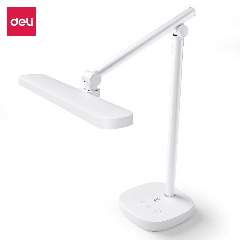 得力 室内照明灯具 LF204 LED 台灯 护眼台灯(白色)