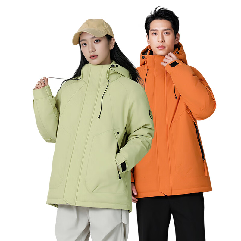 EILEI  暖雪石墨烯冲锋衣棉服保暖外套E258