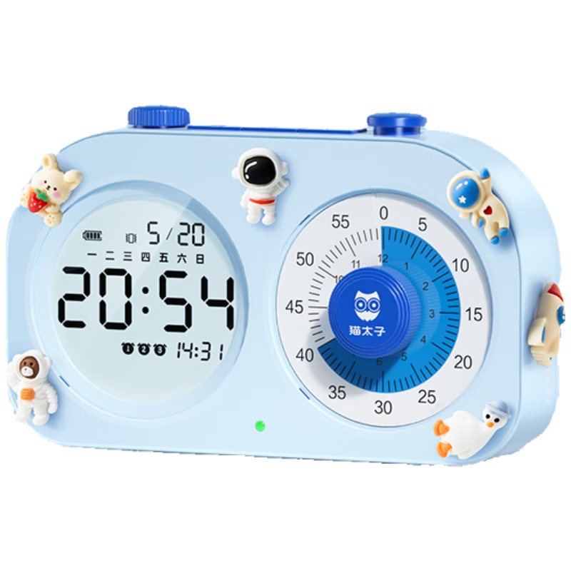 猫太子  双屏可视化计时器ZH20324 /ZH20325