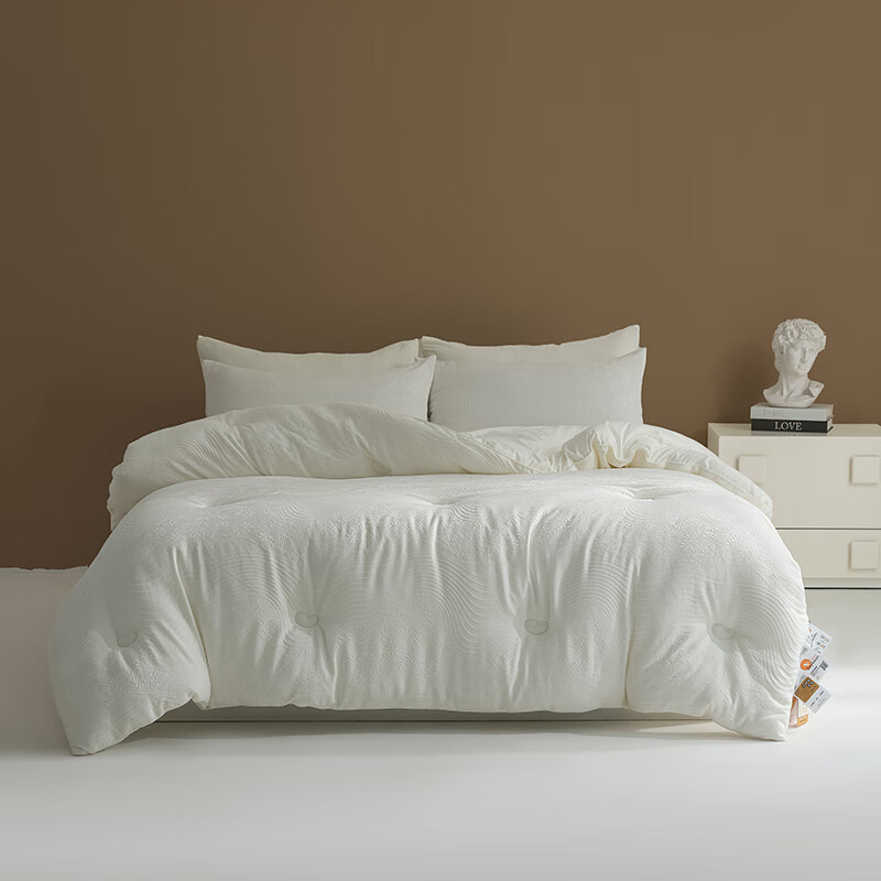 百丽安娜  秋冬新款抗菌提花大豆蛋白被