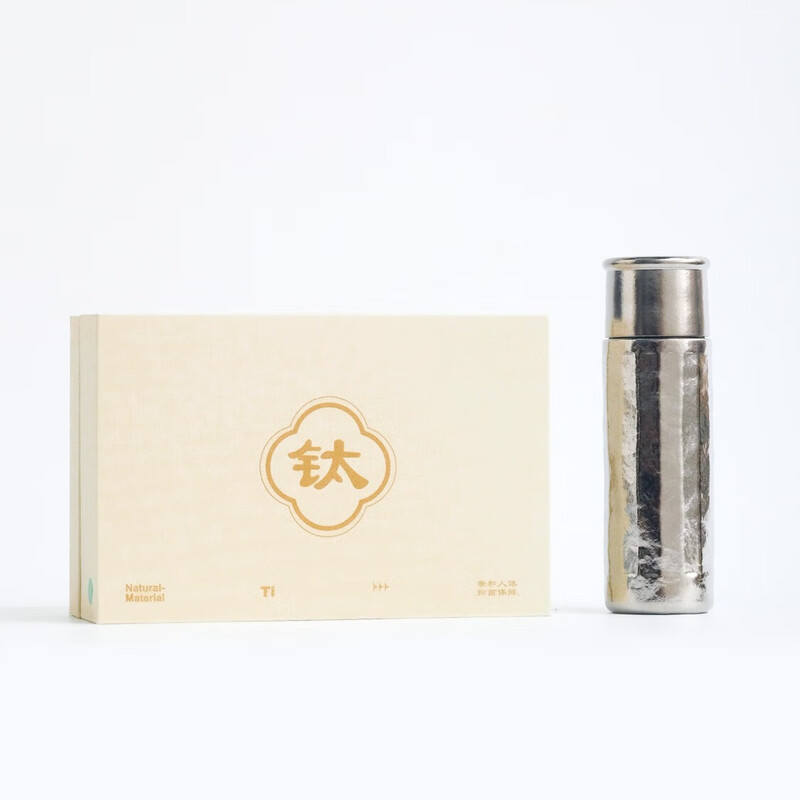 無侘居  400ml纯钛磁吸焖茶杯HL-467TM