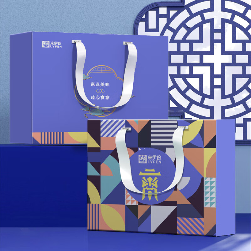 来伊份  纳福好礼休闲零食礼盒1236g