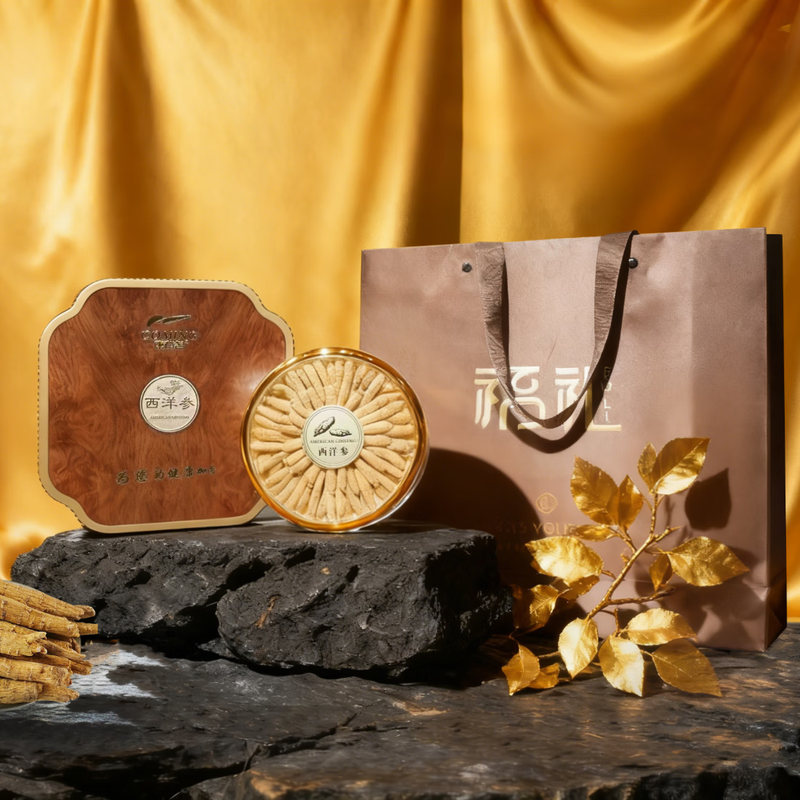 康有名  西洋参段130克礼盒