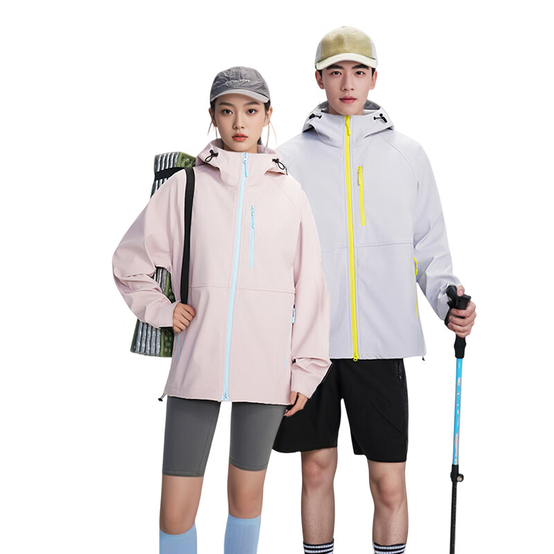 EILEI  山隐软壳衣冲锋衣夹克外套E5018