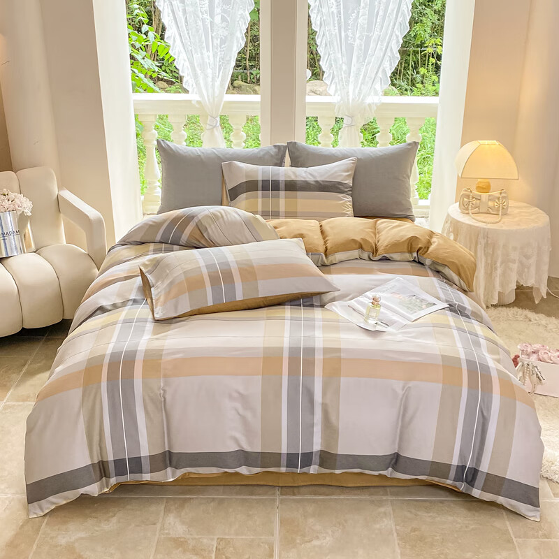 百丽安娜  全棉经典四件套特价款多色可选