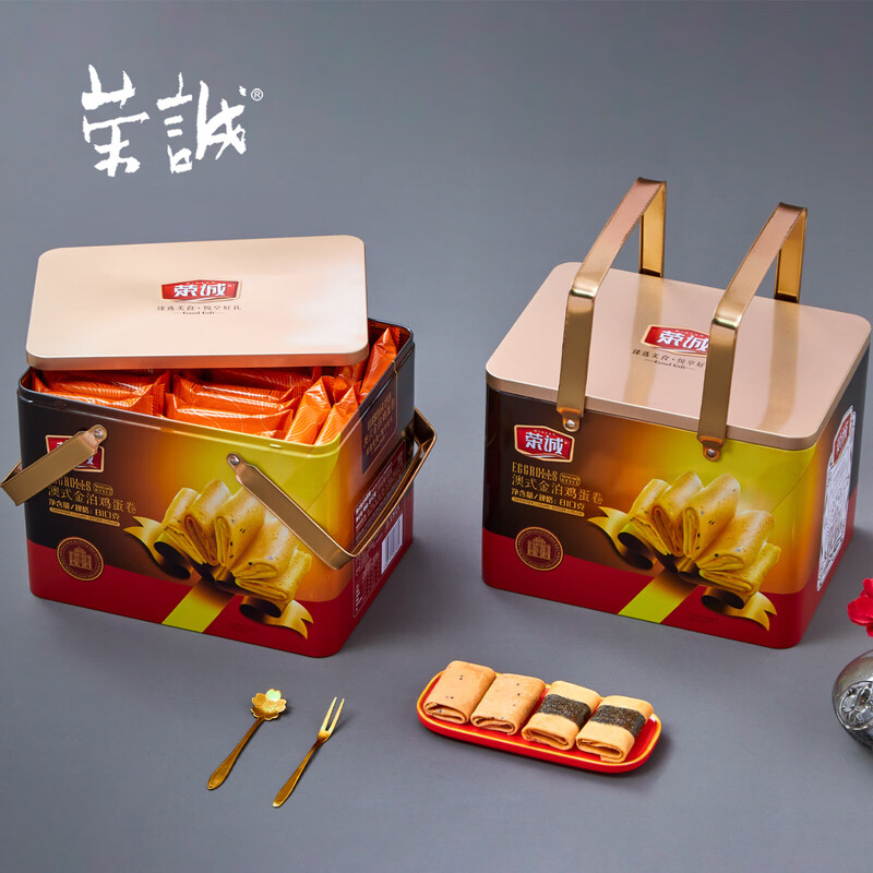 荣诚  澳式金泊鸡蛋卷810g