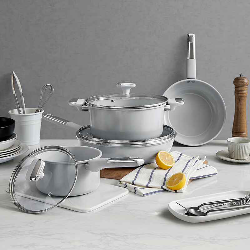 德世朗  星耀系列不粘锅四件套DFS-TZ981-4A