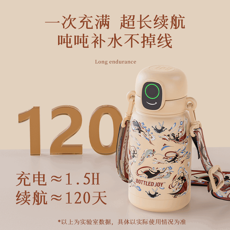 吨吨  联名敦煌指纹保温杯550mlB06