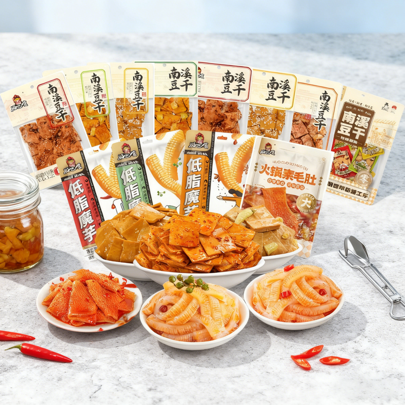 好巴食  嘴不闲南溪豆干礼包1168g