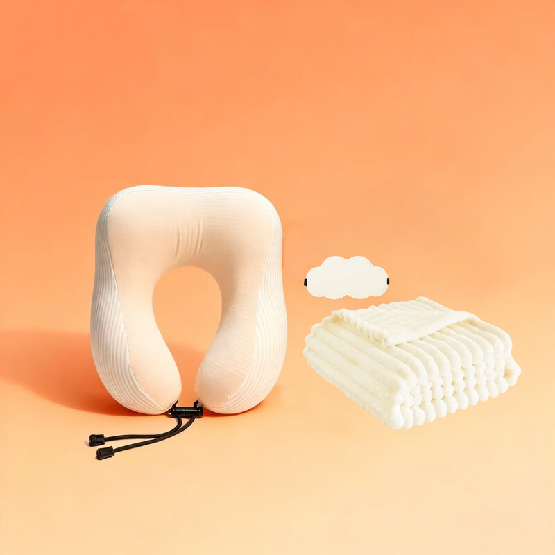 妃锦宝贝  旅心家套装03U型枕毛毯眼罩