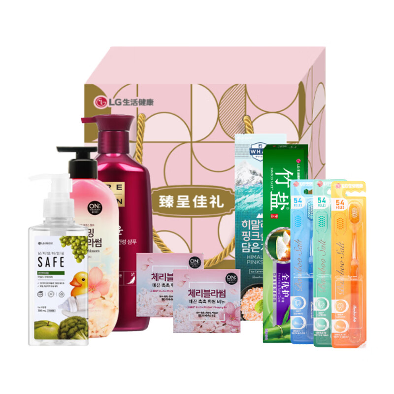 竹盐  睿嫣安宝笛洁护礼盒G清洁套装