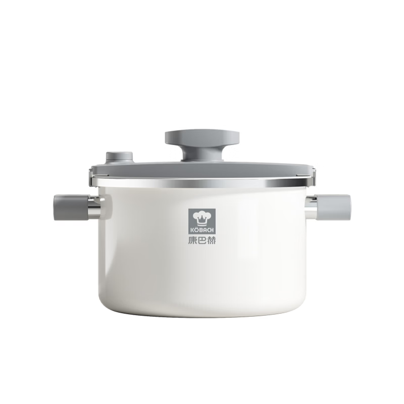 康巴赫  珐琅微压汤锅5.5LKGX-W55F
