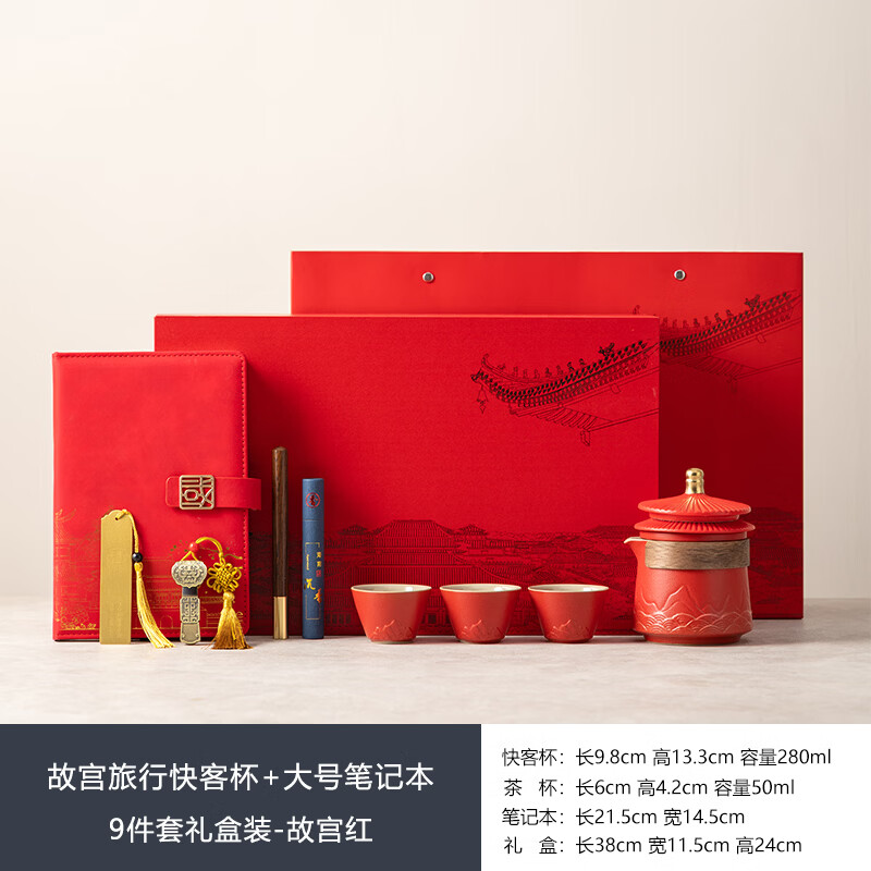 瓷语花香  故宫文创茶具套装891