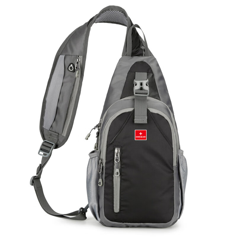斯维格尔  多功能户外斜挎包腰包男士胸包3317