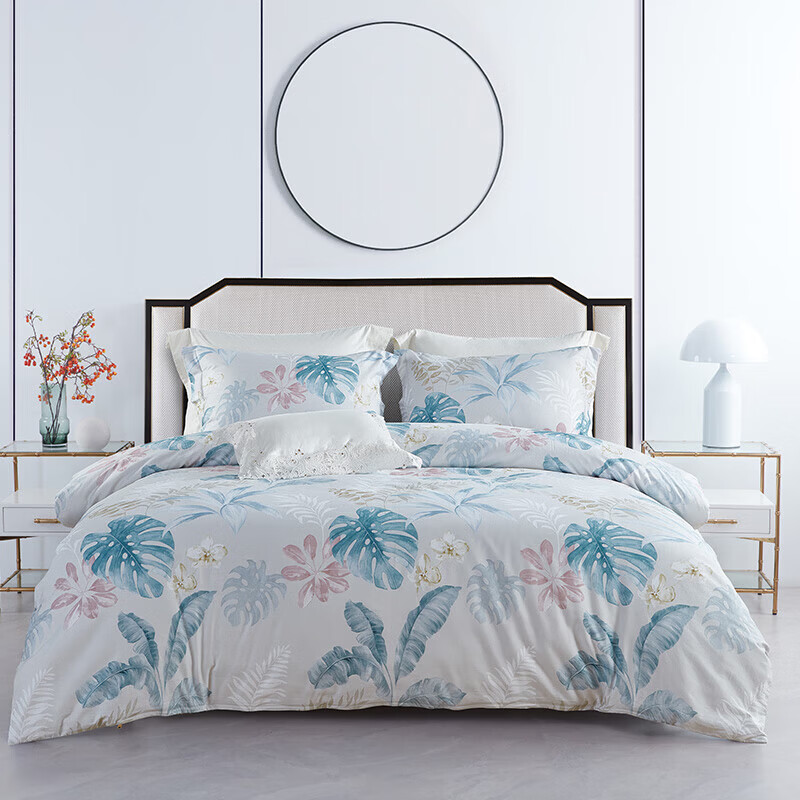 梦洁家纺  訫雅纯棉印花四件套1010189080