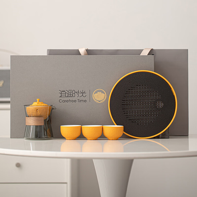 易硕  大吉大利自动茶具套装懒人神器YS-257