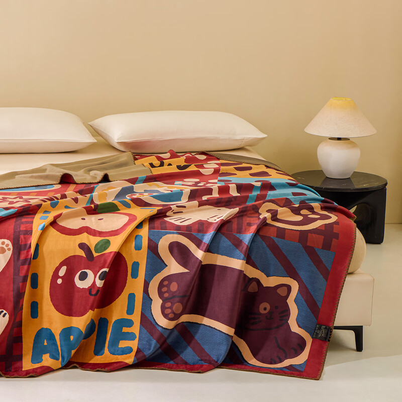 萱遇家纺  氨超锦狐绒毛毯YZ-97720