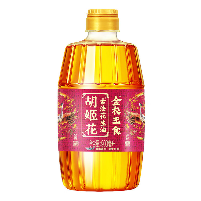 胡姬花  金衣玉食古法花生油900ml