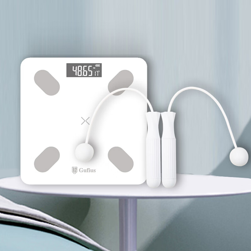 古菲斯 体脂秤运动跳绳燃脂套装S6