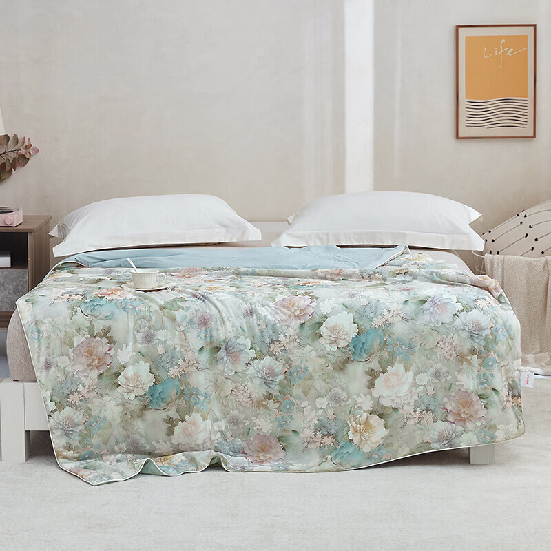 梦洁家纺  针织凉感印花夏被1010289144