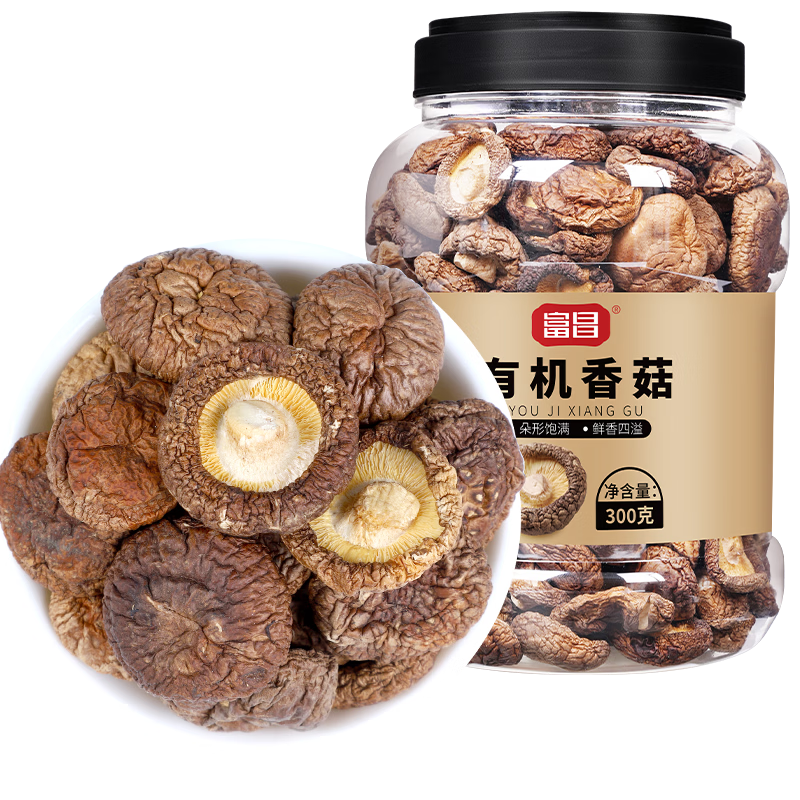 富昌  有机香菇300g