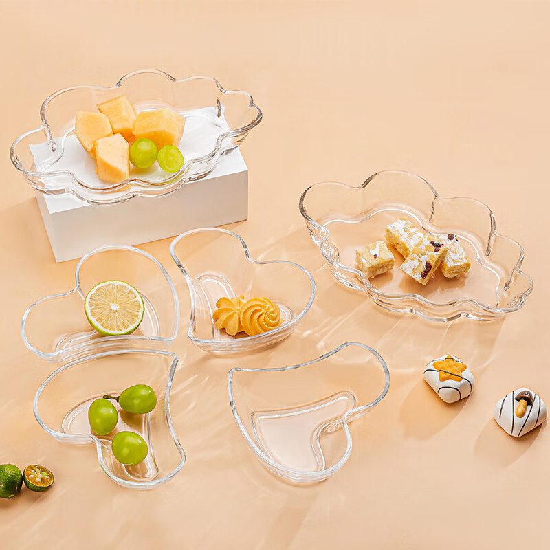 可美瑞特  云朵爱心盘6件套YTYDP/L6