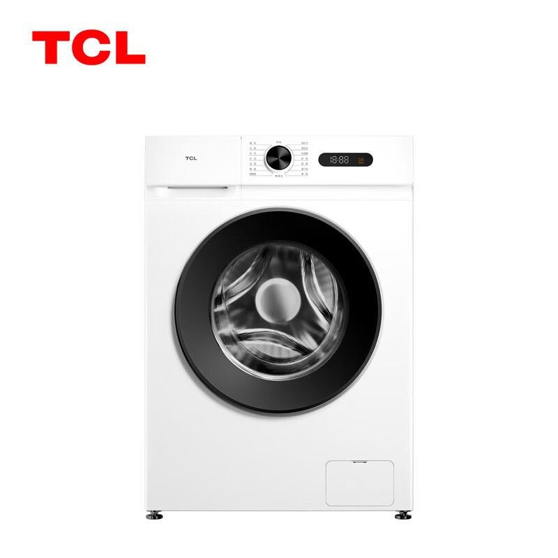 TCL 洗衣机家用大容量滚筒10kg变频(节能)上排水1级