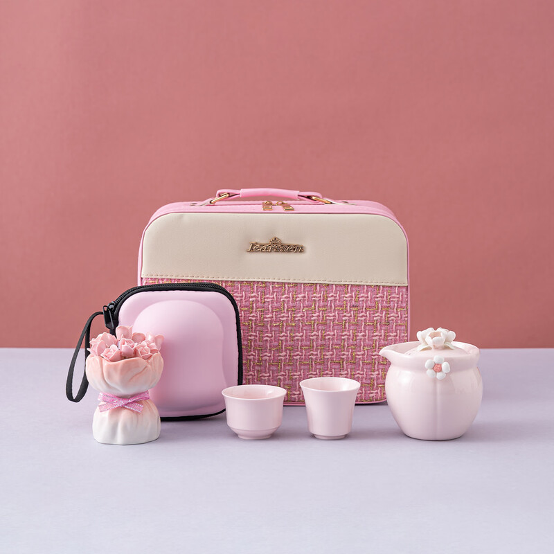 瓷语花香  女神节温馨茶礼套装920