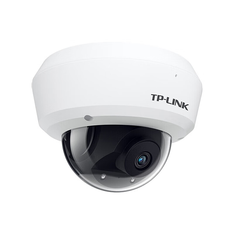 TP-LINK TL-IPC433M-2.8-W10无线监控摄像头吸顶半球300万 红外高清安防监控器 