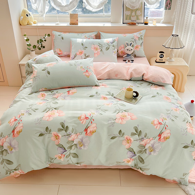 浪莎  纯棉四件套云想LSCM006