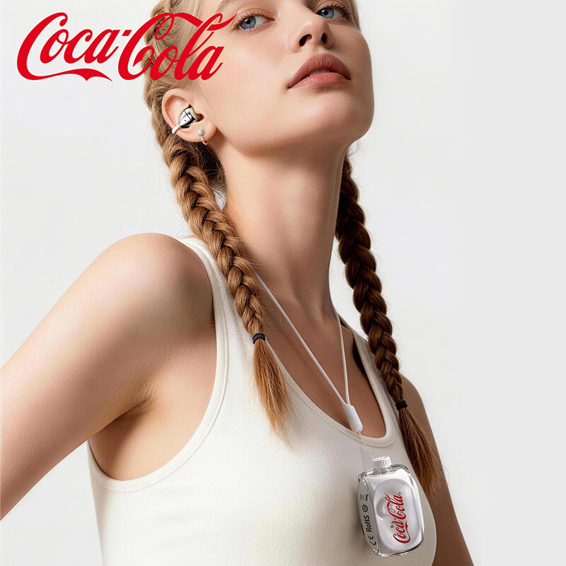 可口可乐  夹耳入耳式耳机COKE K-01