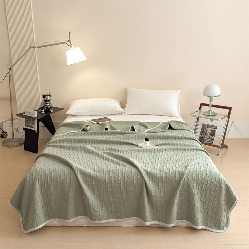 百丽安娜  全棉A类三层纱多功能毯被