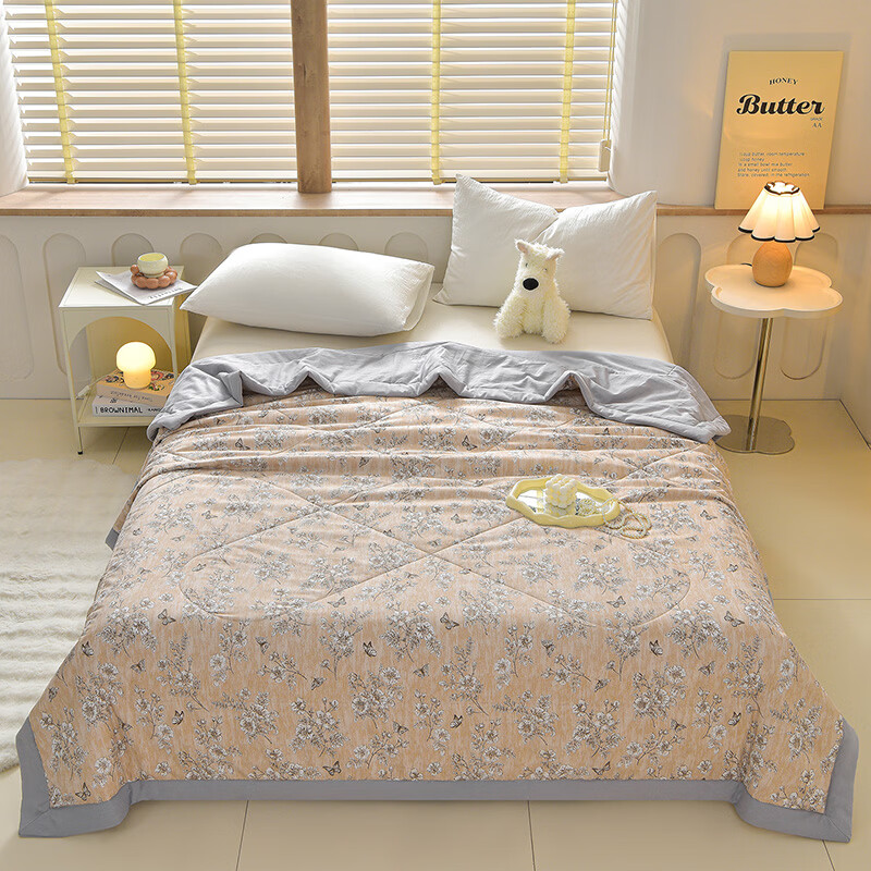 百丽安娜  水洗亲肤夏凉被单人空调被