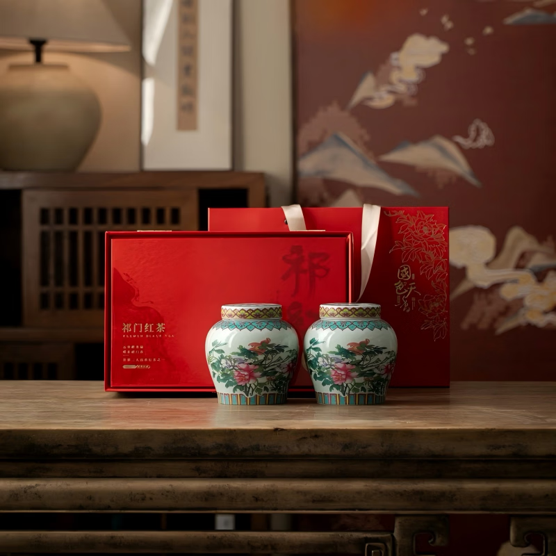 际源春识  国色天香&middot;特级手工祁红金针礼盒