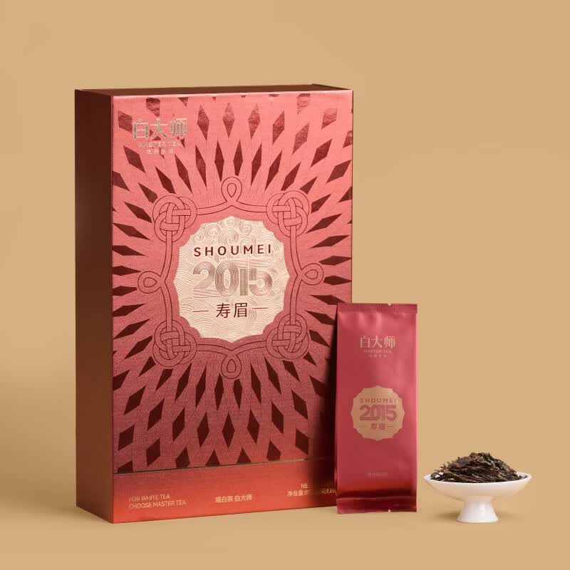 白大师  2015年寿眉限定老白茶80g
