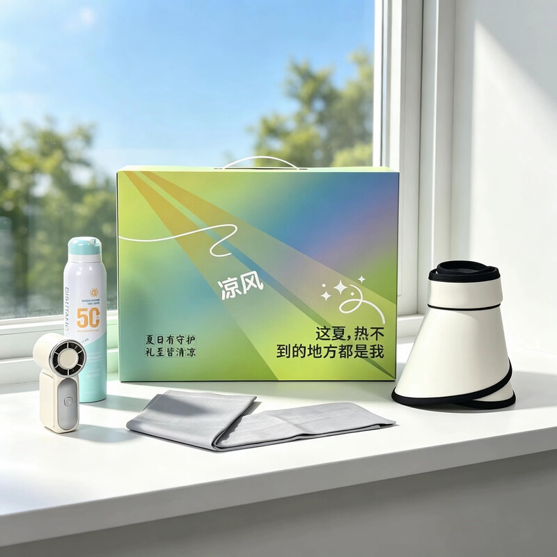 福礼掌柜  轻夏护盾防晒口罩遮阳帽FLZG-26021