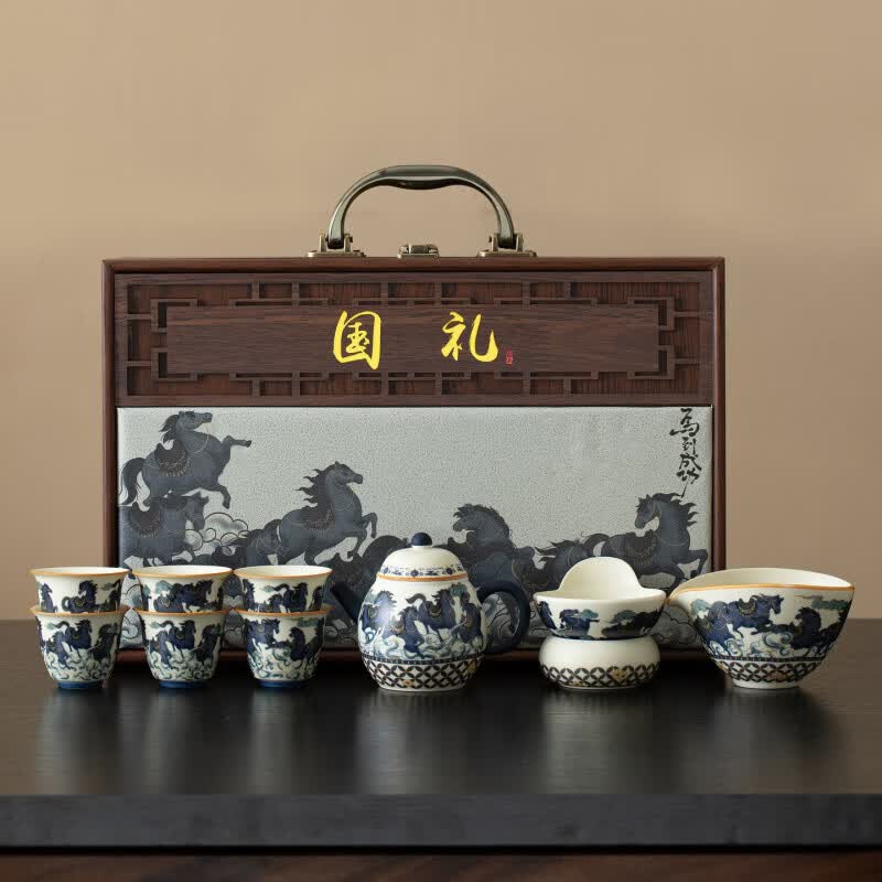 易硕  马到成功茶具套装YS-285