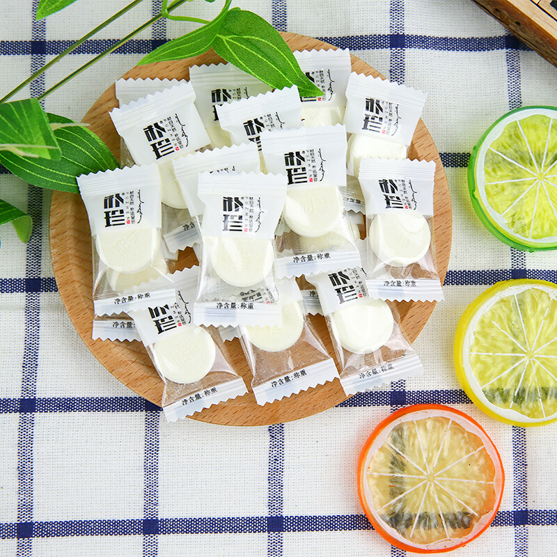 朴珍 高钙含牛初乳奶贝牛奶片128g内蒙古特产儿童零食休闲奶制食品 【高钙牛初乳】奶贝128g