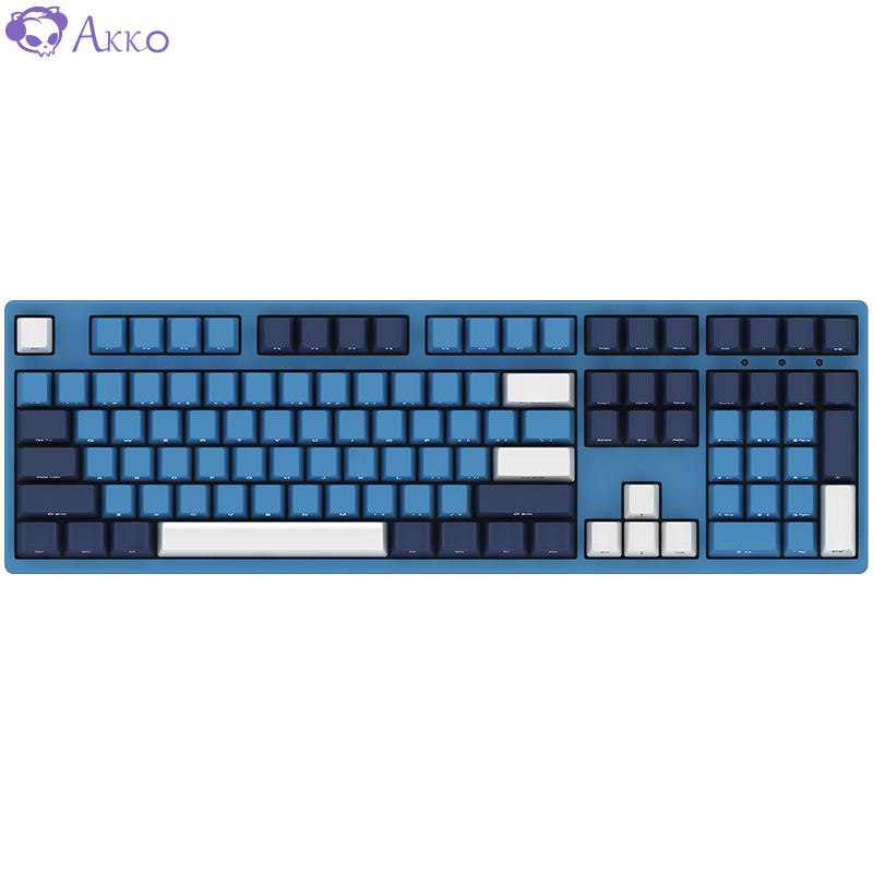AKKO 3108SP海洋之星 全尺寸机械键盘 Cherry樱桃轴 有线游戏键盘 电竞键盘 吃鸡键盘 绝地求生 青轴