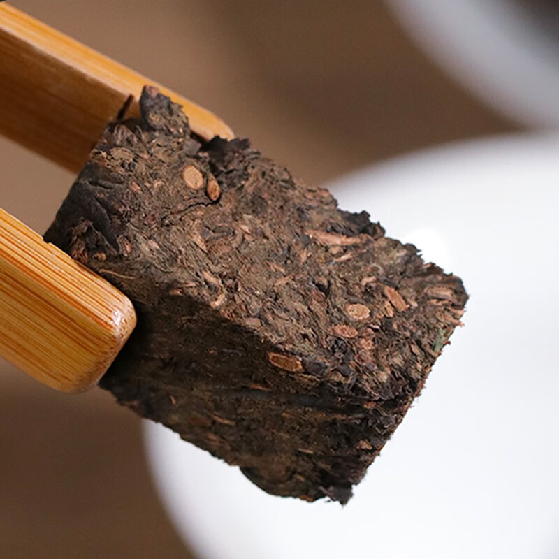 長盛川茶叶黑茶 醇味青砖茶120g罐装 2014年老料砖茶切块内蒙奶茶自己喝 2014醇味青砖茶120g罐装切块