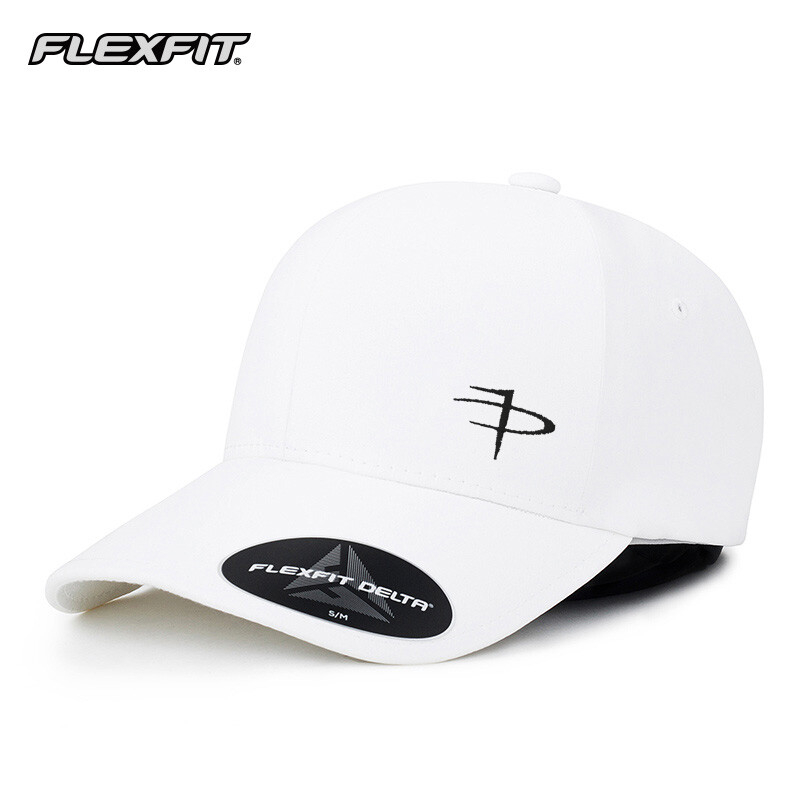 FLEXFITPT联名款棒球帽男硬顶鸭舌帽女春夏季防晒帽高尔夫球帽子户外休闲 白色L /XL（57-59）大多数正常头围