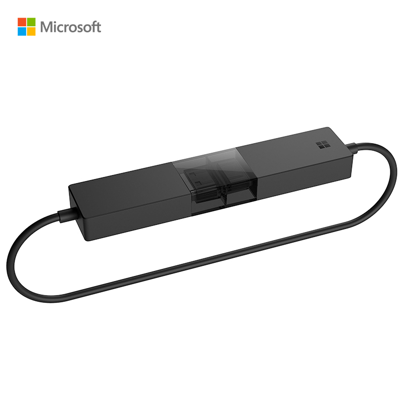 微软 (Microsoft) 无线显示适配器 典雅黑 | WDA 2.0 无线投影 即插即用 USB/HDMI连接 兼容Windows/安卓设备