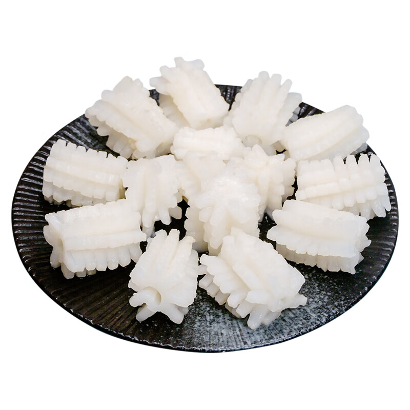 鸿顺 鱿鱼花1斤装 鲜捕速冻 海鲜水产 烧烤火锅食材 鱿鱼花500g