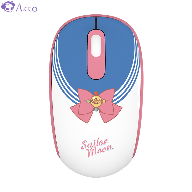 AKKO Smart1美少女战士 无线鼠标 粉色女生男生可爱 办公鼠标 便携鼠标 2.4G 电脑笔记本通用 月星