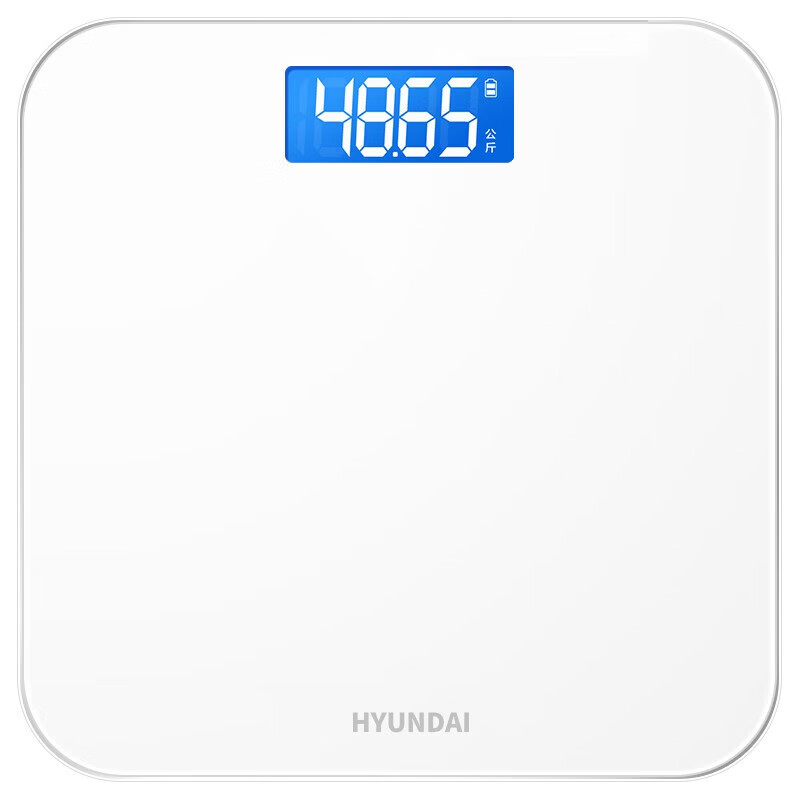 HYUNDAI电子秤体重秤XD808家用减体重高精准 