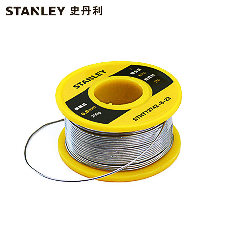 史丹利（stanley）焊锡丝1.0mm/400g 电烙铁维修焊接焊丝家用锡线 STHT73745-8-23  1.0mm/400g