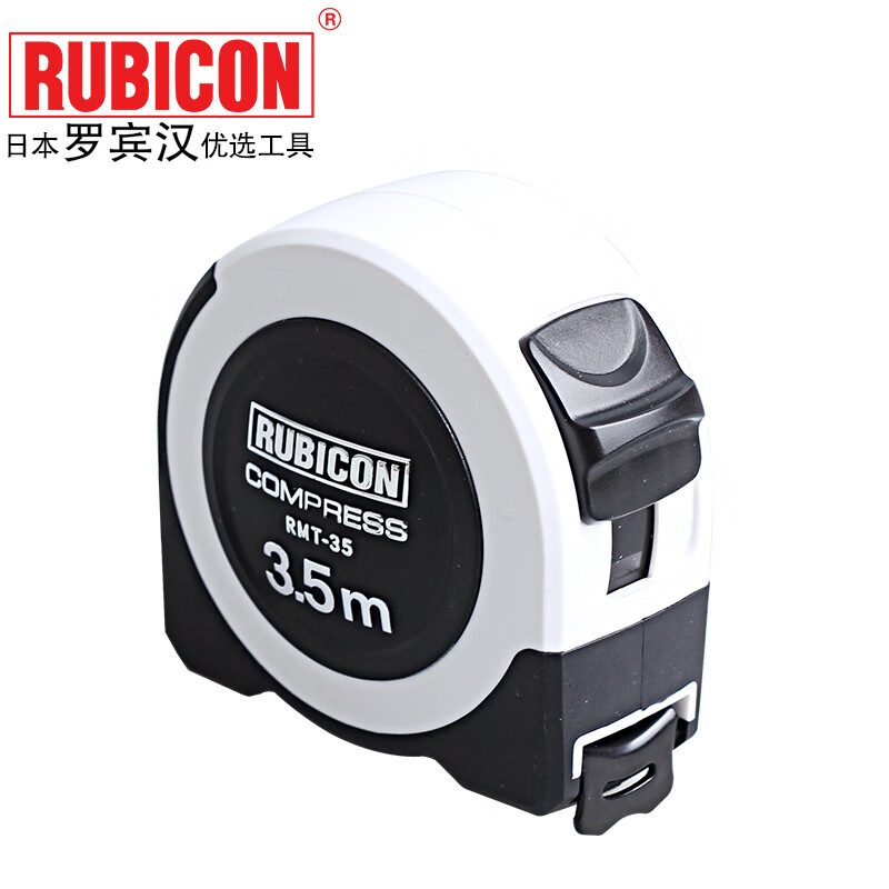 罗宾汉（RUBICON）钢卷尺 3.5m 工业级 RMT-35 公制尼龙涂层卷尺 米尺 RMT-35（3.5m）